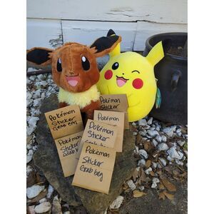 Pokémon Waterproof vinyl stickers Pokemon brand new